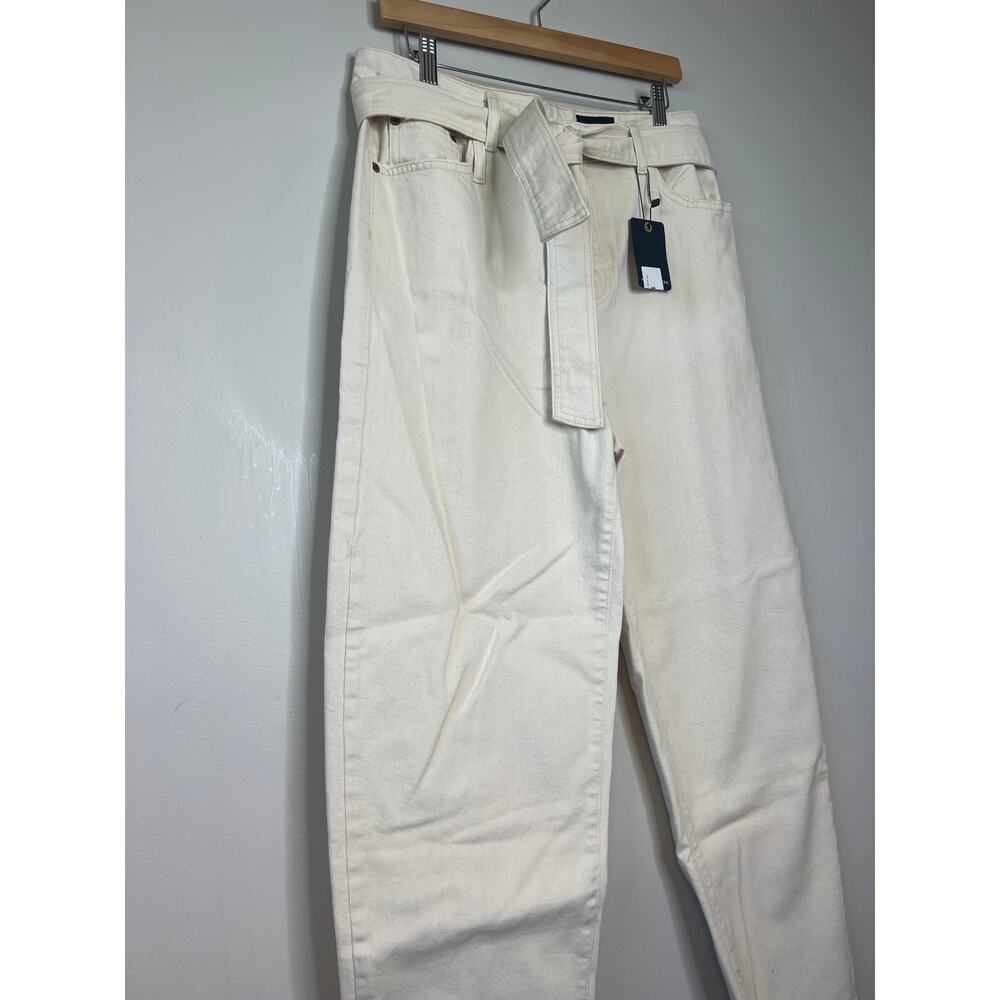 NWT Marissa Webb Stevie 80's Barrel Leg Pants Women's Sand Dune Size: 28 - Picture 4 of 10
